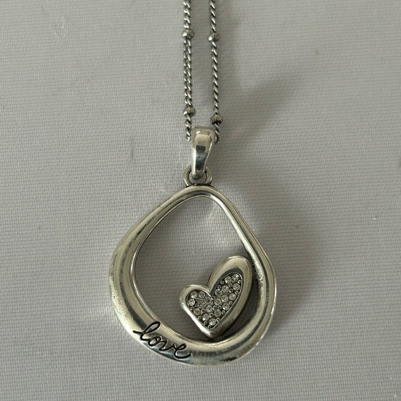 ❤️BNWOT Reversible Brighton Heart Necklace ❤️ - Picture 5 of 8